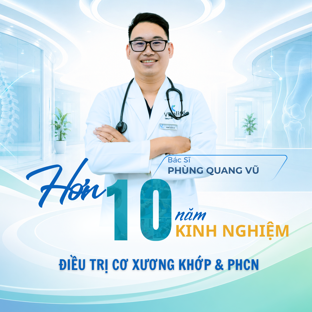 Bác sĩ Phùng Quang Vũ - Giám đốc chuyên môn tại Vitalife